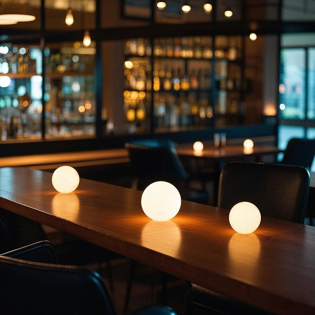 LED Ball Light - Night Light White