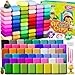 Air Dry Clay - 36 pieces