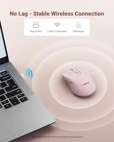 MW17 Slim Mini Cordless Mouse - USB