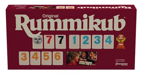 Rummikub: Original Retro Style Large Numbers