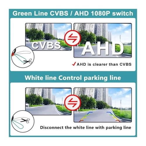 Reverse Rear View Camera - Night Vision 1080P*720P