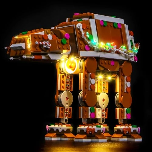 Light kit for LEGO Gingerbread AT-AT Walker 40806