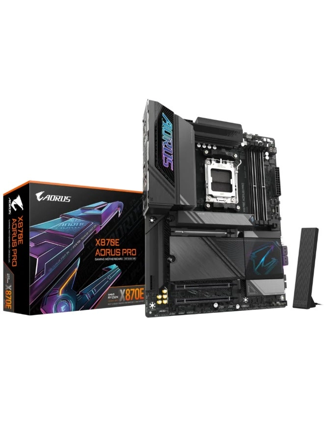 GIGABYTE X870E AORUS PRO - AMD X870 Socket AM5 DDR5