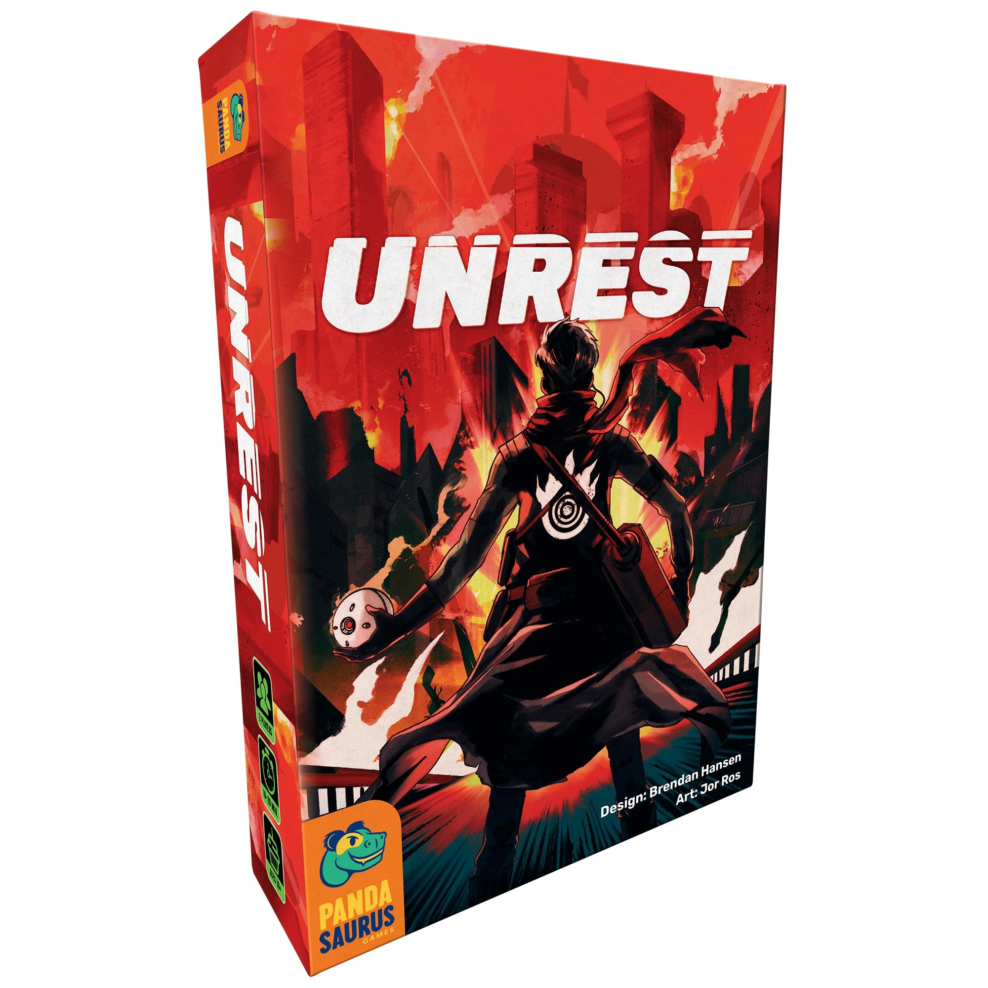 Pandasaurus Games Unrest: The Asymmetric Game of Rebellion and Control - Card Game