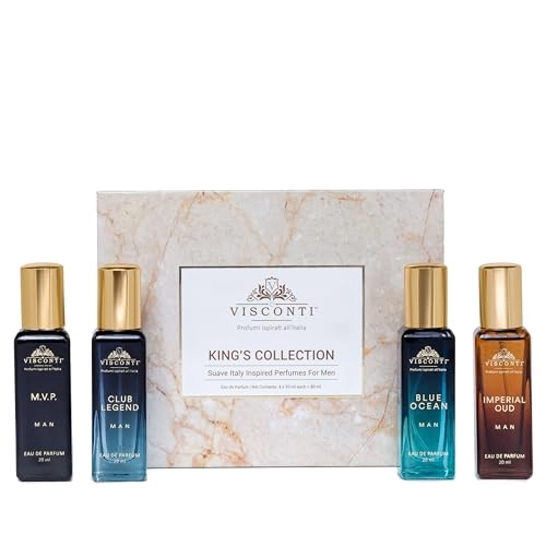 Blue Ocean + Club Legend + Imperial Oud + M.V.P. Eau de Parfum 80 ml