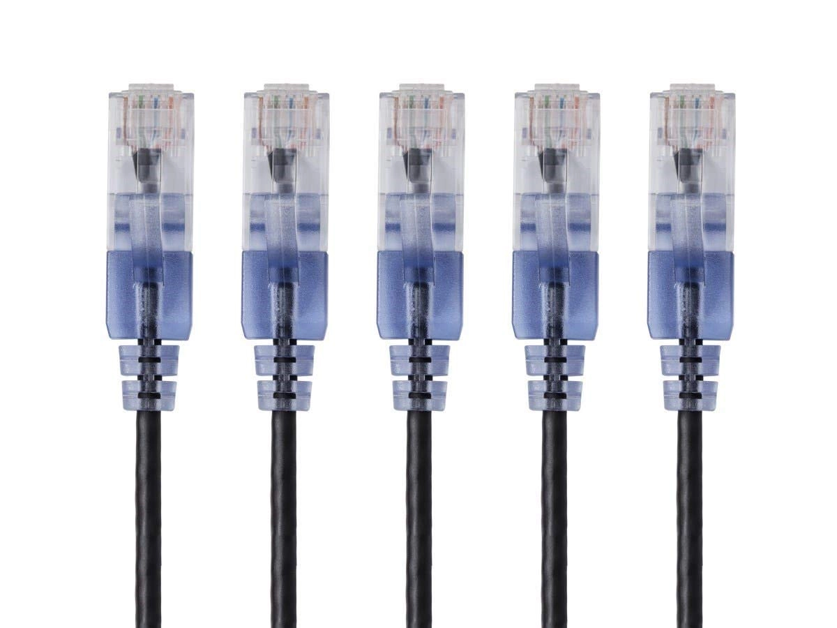 Monoprice SlimRun Cat6A Ethernet Patch Cable - 2 Feet