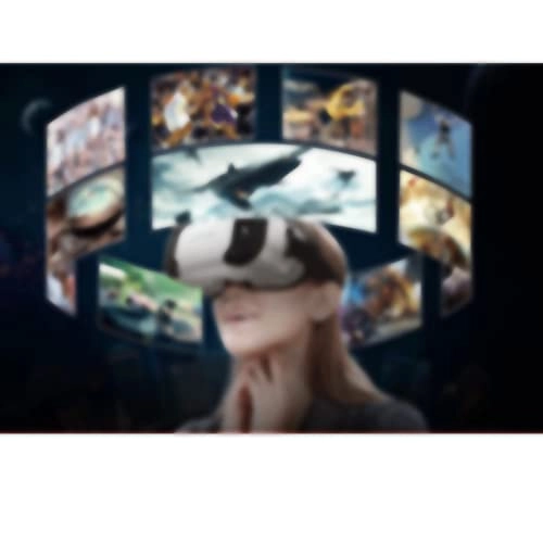 Augmented Reality Play Goggles - Smartphone Black Sweatproof