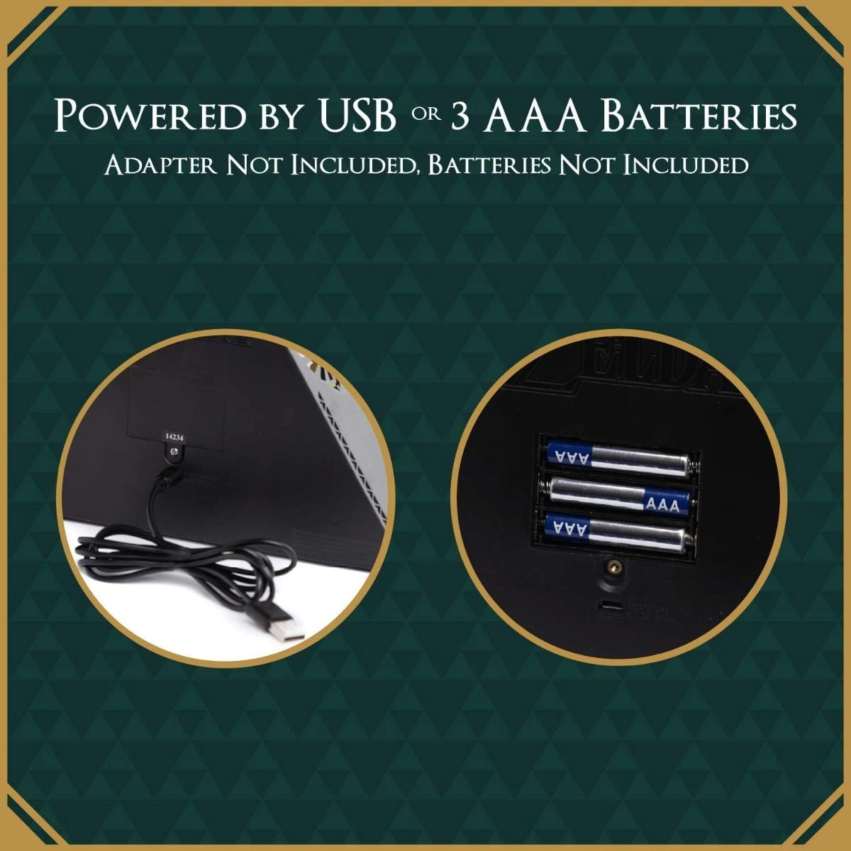 ZeldaTri Force Light - 20 cm