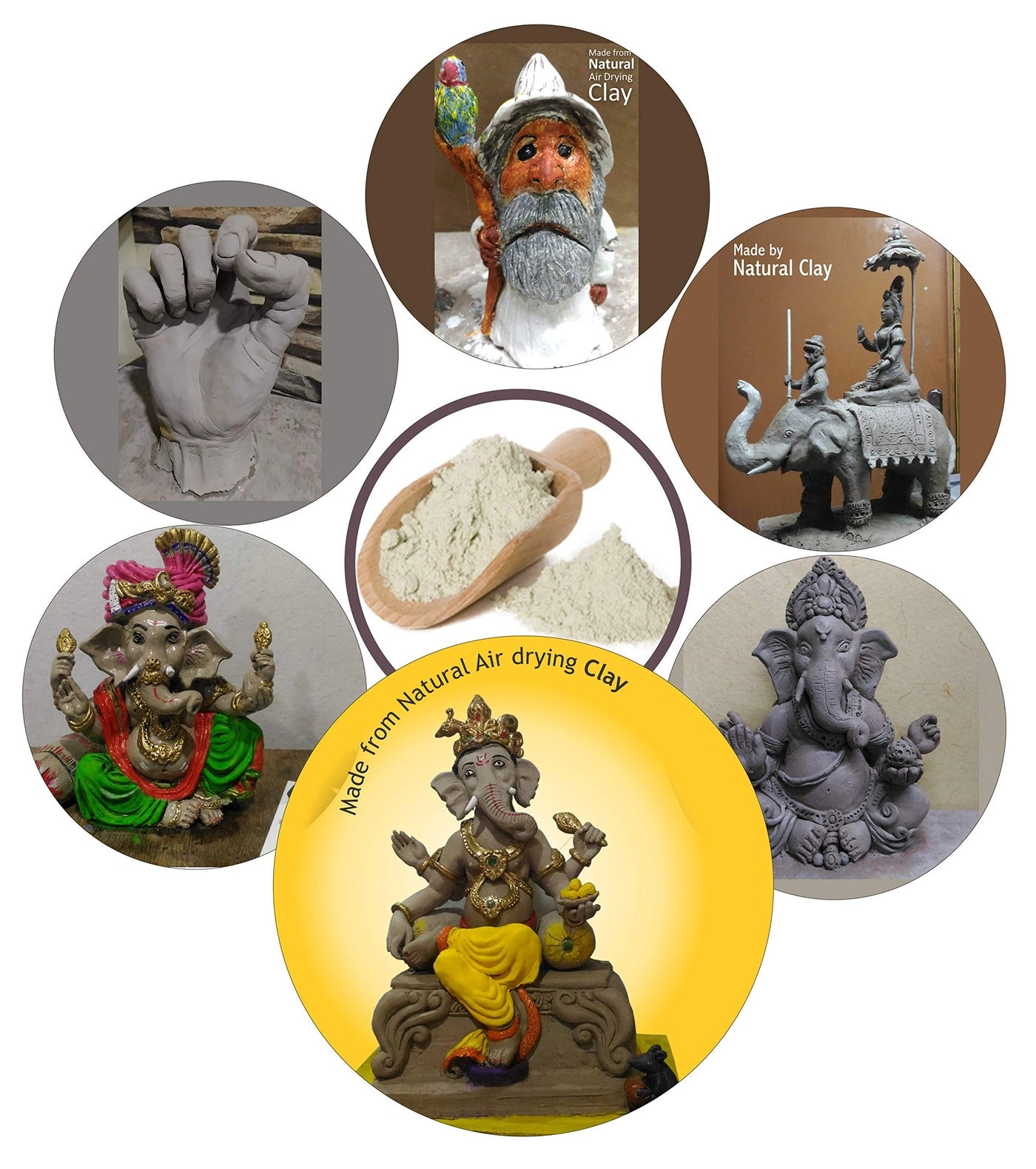 Shadu Clay Powder - Natural Clay 1.9kg