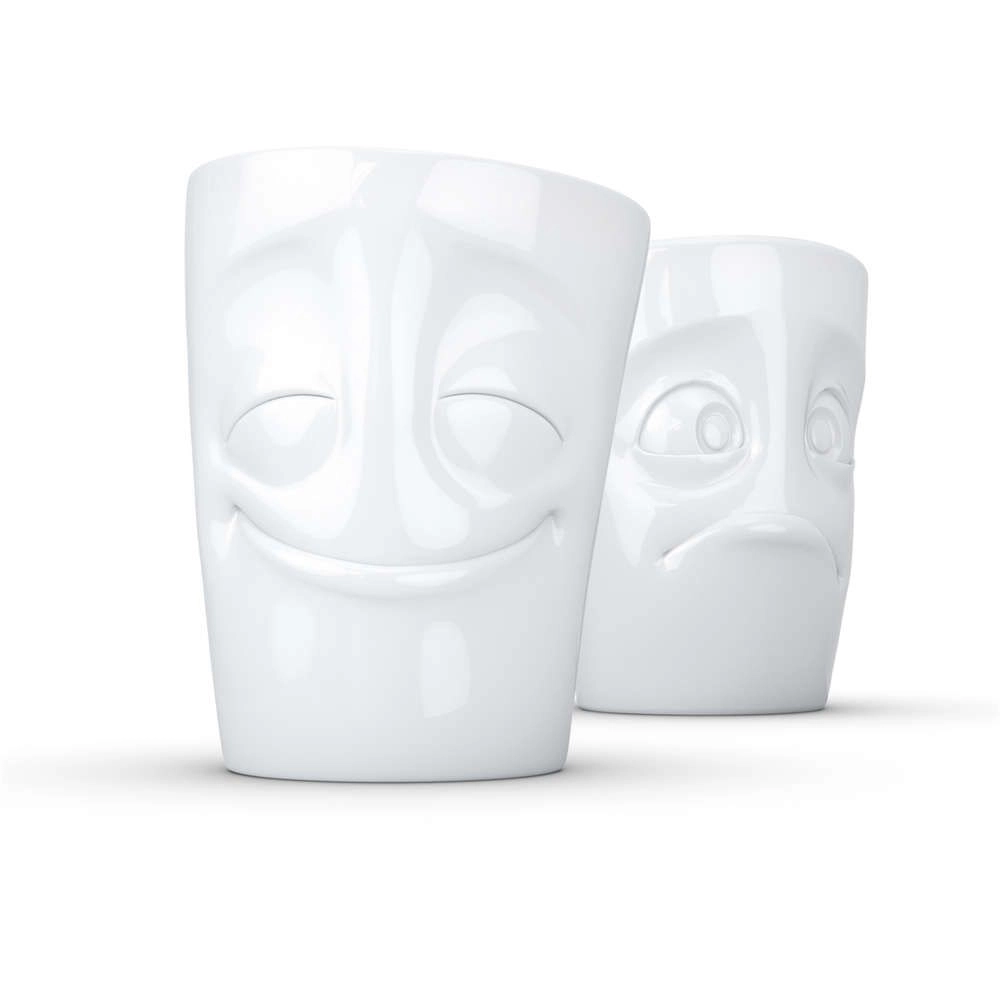 FIFTYEIGHT Products Tassen Cheery & Baffled Mug - 2 pcs - 350 ml