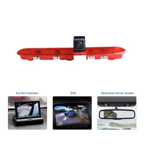 Partner 2008+ CCD Car Brake Light Rear View Camera - Night vision Wired 1080P