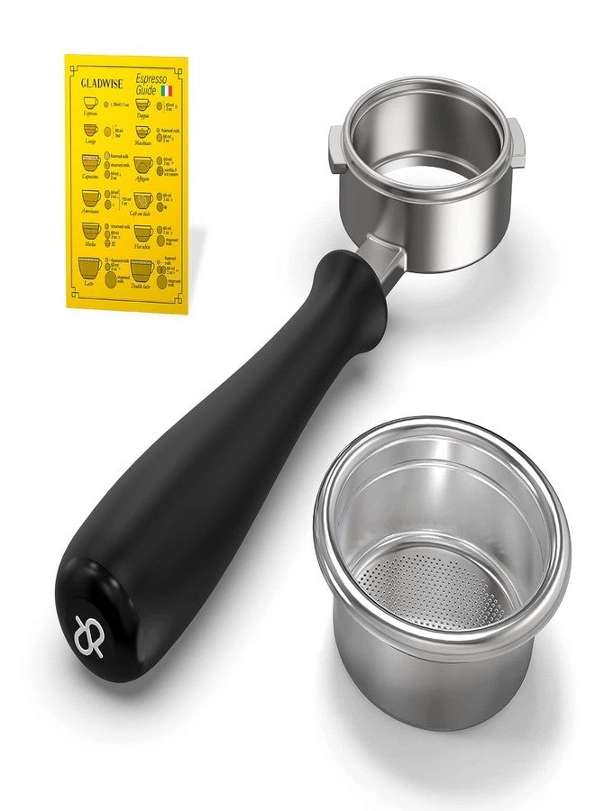 Gladwise Silvia Bottomless Portafilter - 58mm 3 cup (21g) + Coffee Card