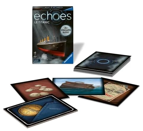 Ravensburger Echoes Titanic - Audio investigation game (French)