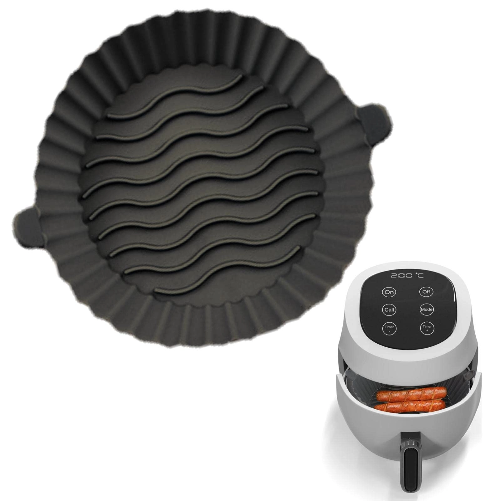 Air Fryer Sheets Liners - Silicone 1 piece(s)