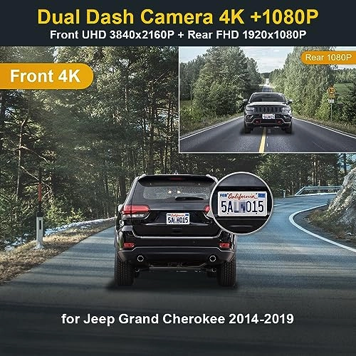 6072 3840 X 2160 pixels for Jeep Grand Cherokee 2014-2024