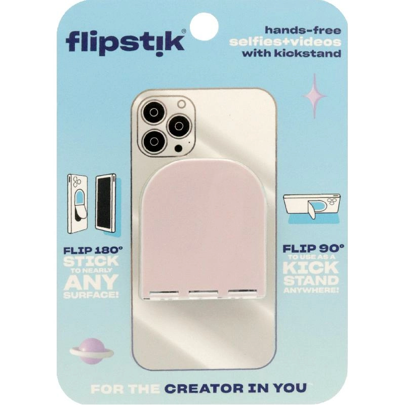 Flipstik Adhesive Dock + Kickstand - Smartphone Stand For Most Devices