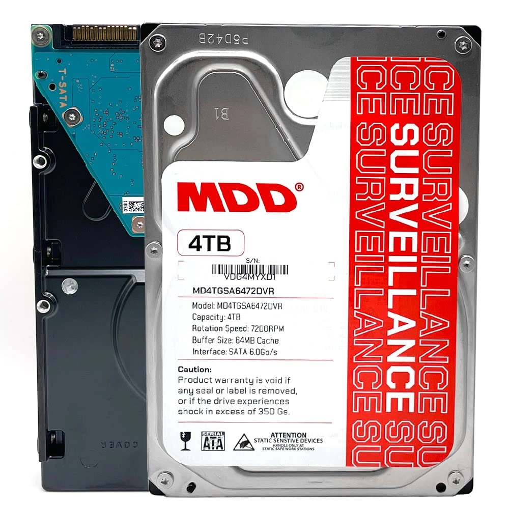 MDD MAXDIGITALDATA MDD 3.5" 7200rpm 64MB SATA 6Gb/s (MDD4TSATA6472DVR) - 4TB