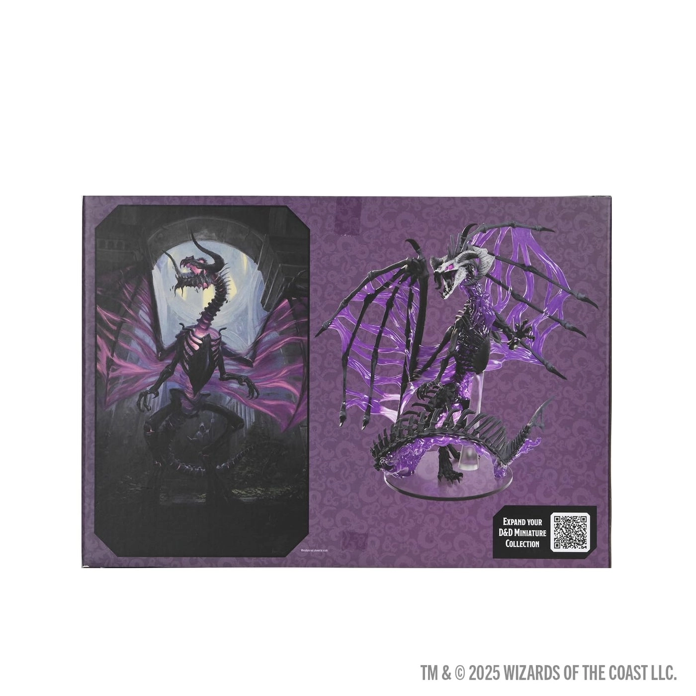 Black Dracolich - DD Icons of The Realms - 100mm (10 cm)