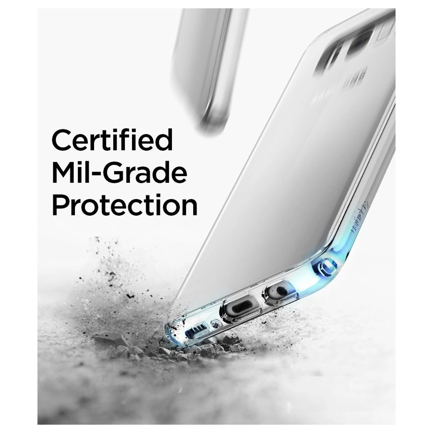 Ultra Hybrid Crystal Case for Galaxy S8