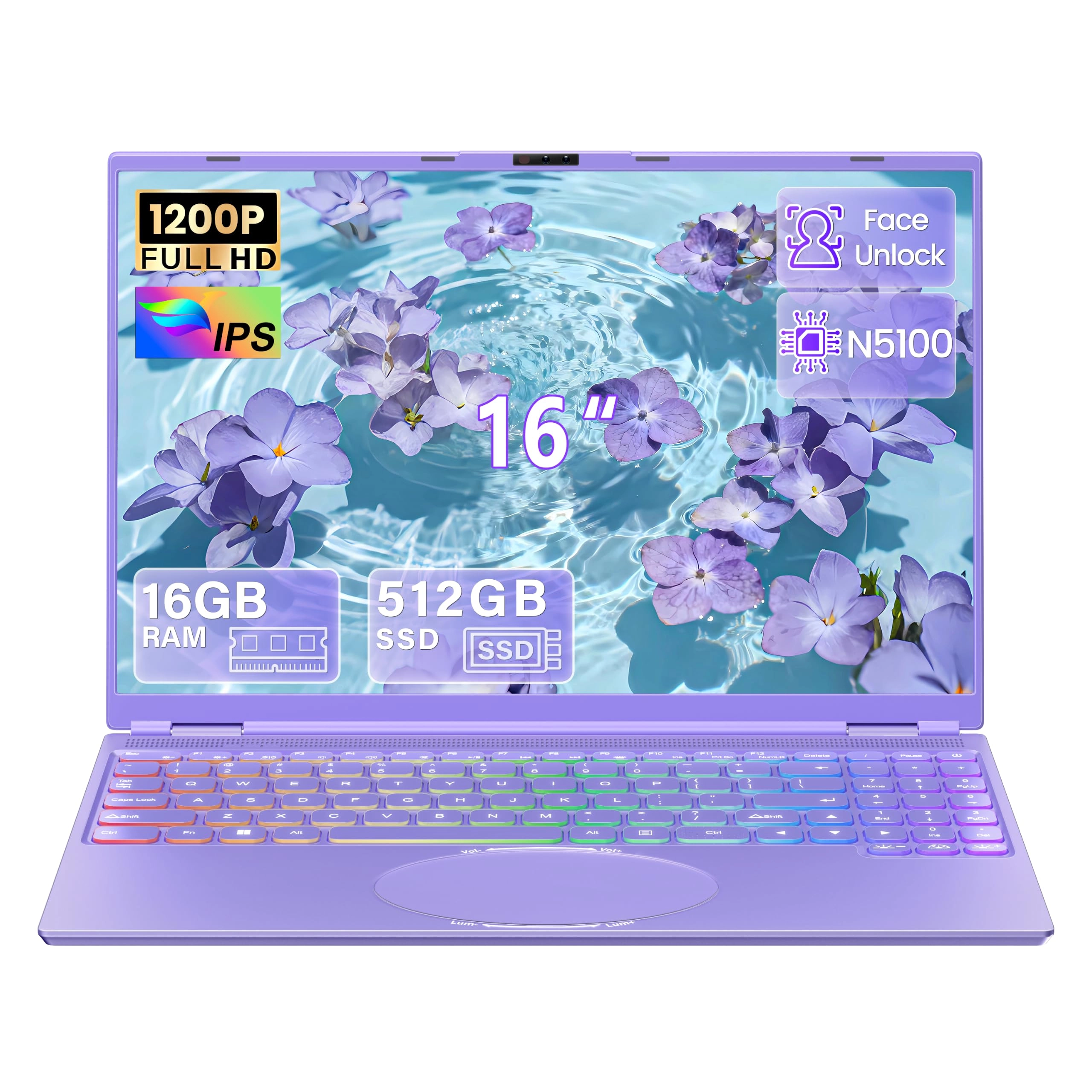 DQ160 Premium Business Laptop DQ160 - 16'' N95 16GB DDR4 512GB SSD