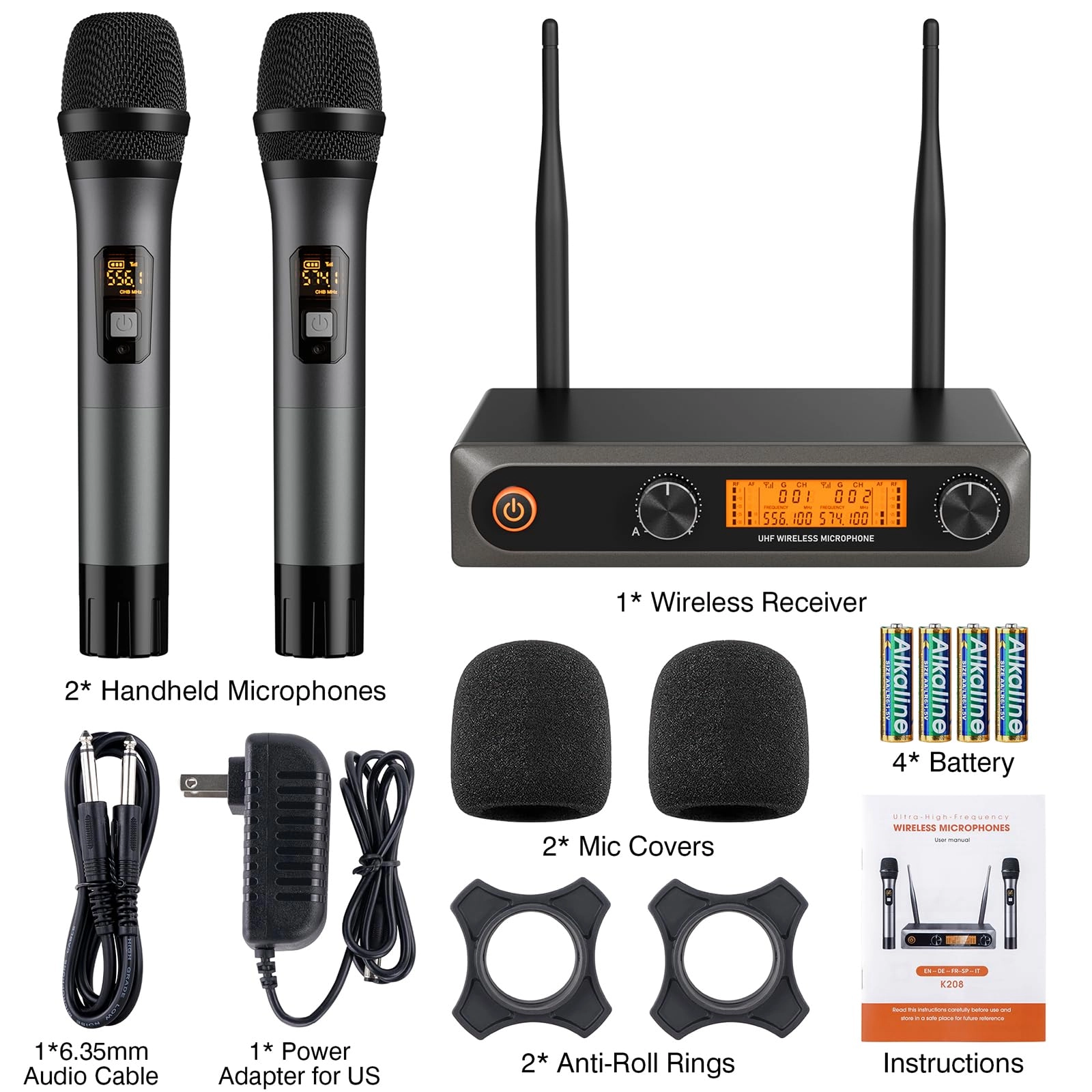 K208 - 2 UHF