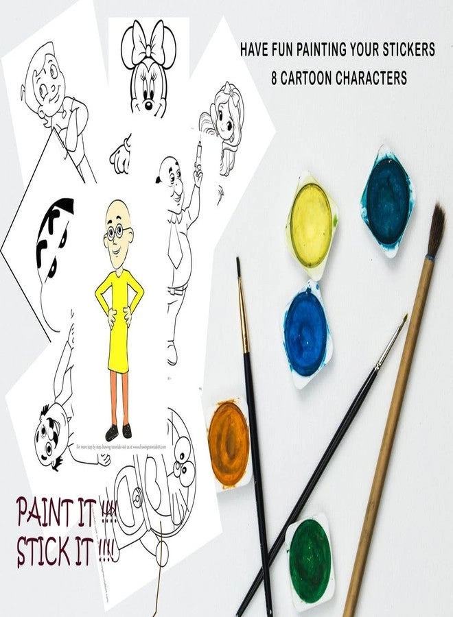 Mandala Craft Kit - Wall Décor 12 Shades Brushes