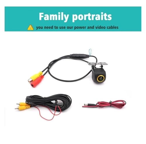 Rear View Parking Camera - Night Vision Wire