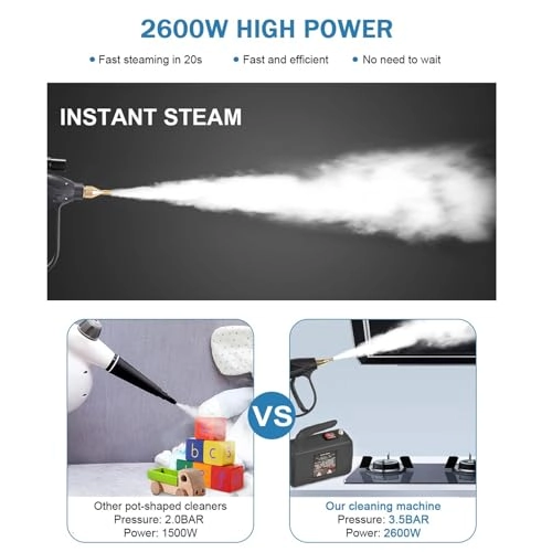 Steam Cleaner - 3.5 bar 170 Milliliters