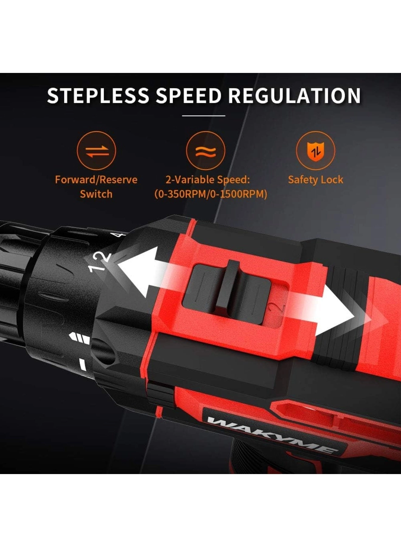 Cordless Drill Driver Kit - 1500 milliampere-hour 12 Volt