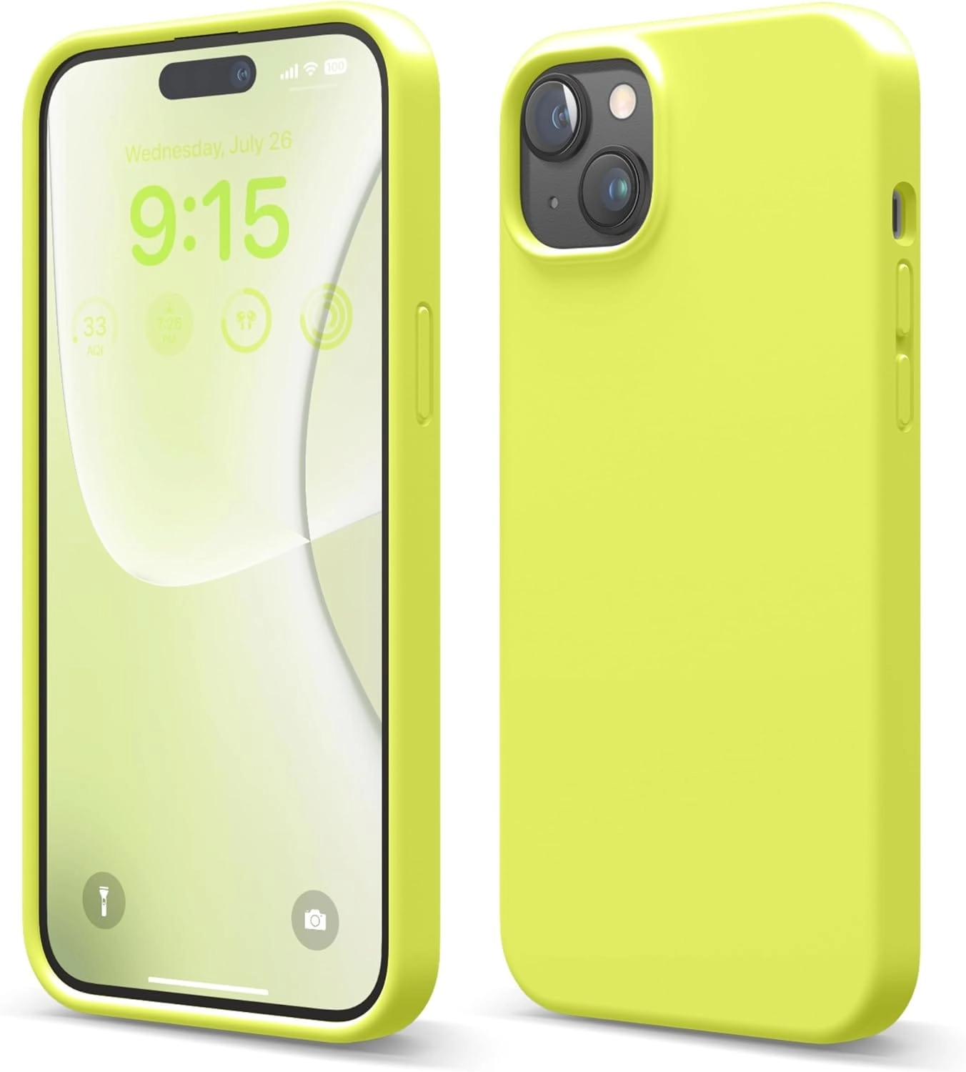 Liquid Silicone case cover for iPhone 15 Plus
