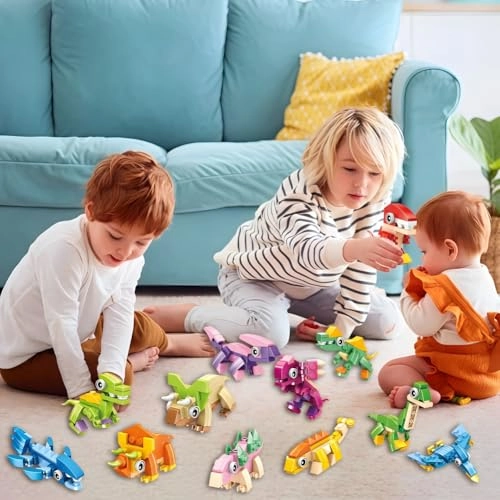 3-in-1 Mini Building Blocks - 12 pcs