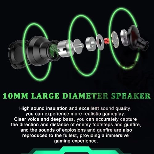 Gaming Earphones Wired Earbud
