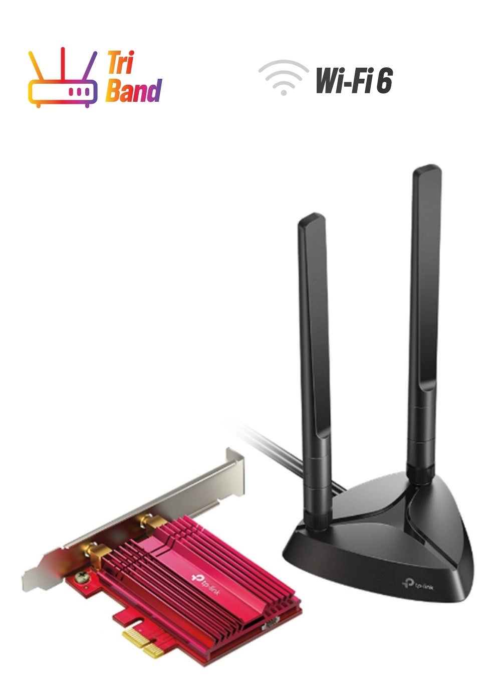 TP-Link Archer TX3000E - Tri Band PCIe WiFi 6