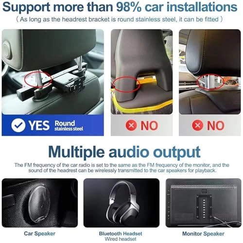 Headrest TV - 13.3-inch