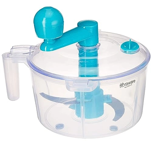 Food Processor - 3-in-1 BPA Free Blue