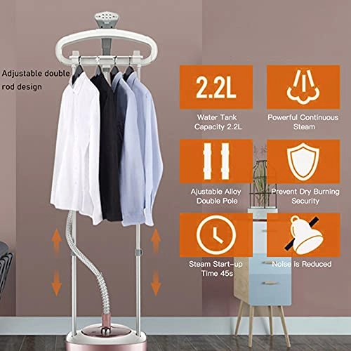 Garment Steamer - 2000W 2.2L 45S Fast Heating