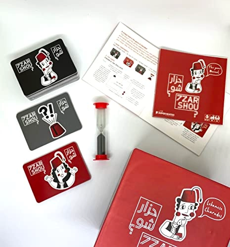 7zar Shou: Lebanese Charades - Season 3 - Party Game (English, Lebanese and Arabic)