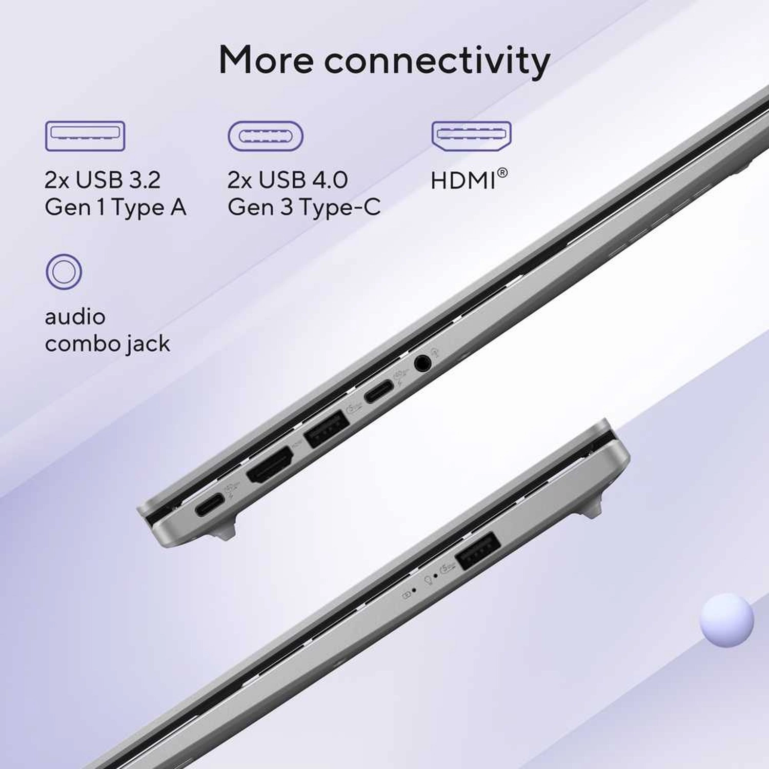 Vivobook 14 X1407QA-LY046W - 14'' Snapdragon X 16GB DDR5 1TB SSD