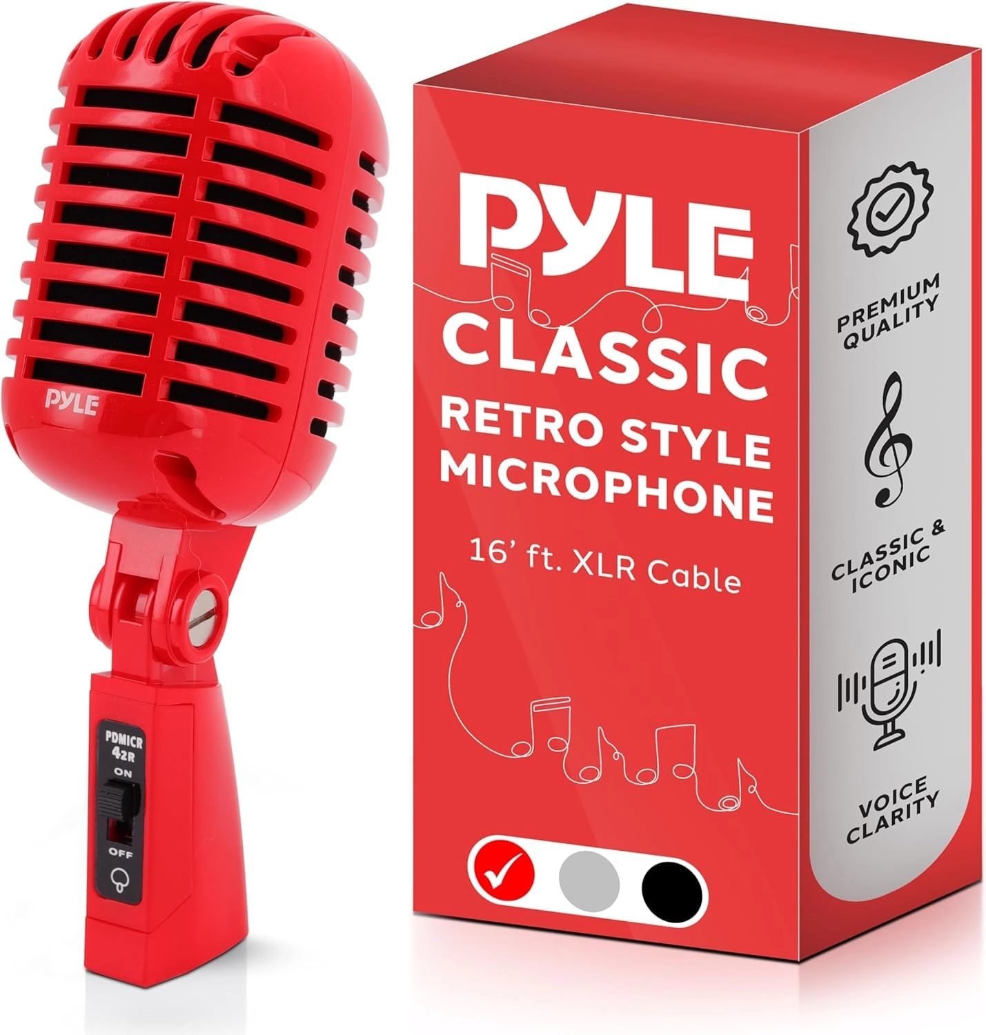 PDMICR42R XLR Microphone