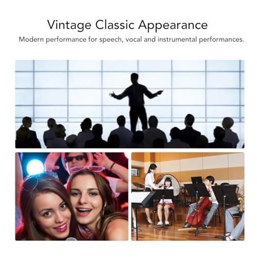 Vintage Style Wired Microphone