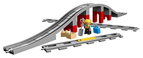 Town Train Bridge and Tracks - Horn Sound Action Brick (10872)
