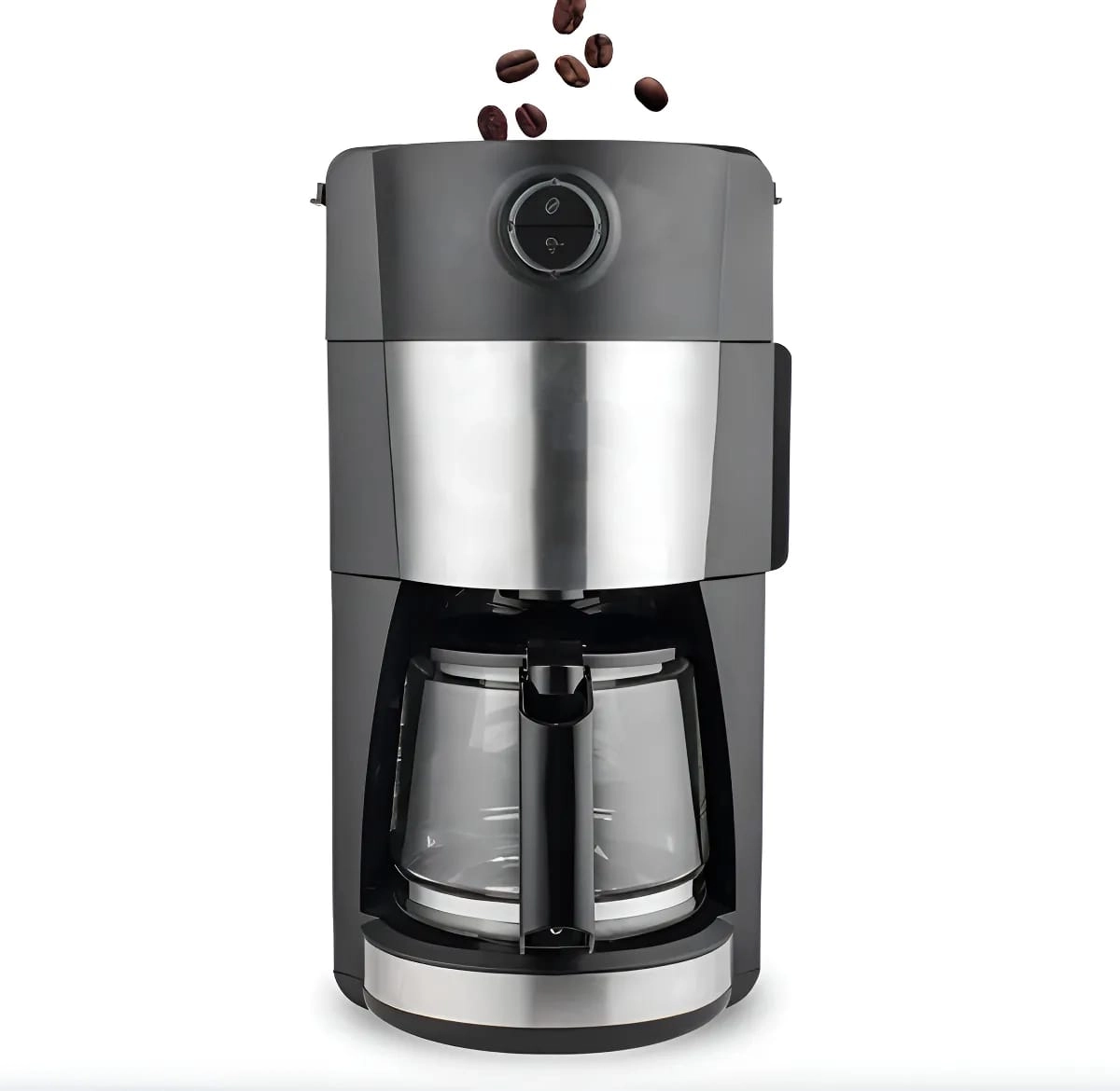 Drip Grind & Brew - 12-Cup Conical Burr Grinder Programmable Timer