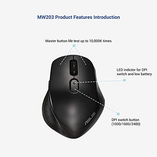 MW203 Multi-Device Silent Mouse - Wireless
