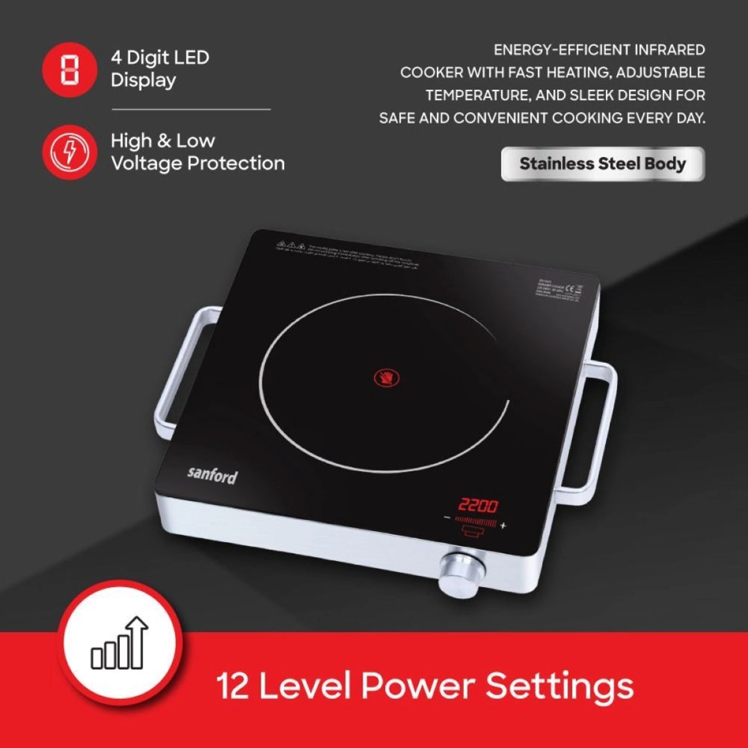 SF5196IC BS Electric hob