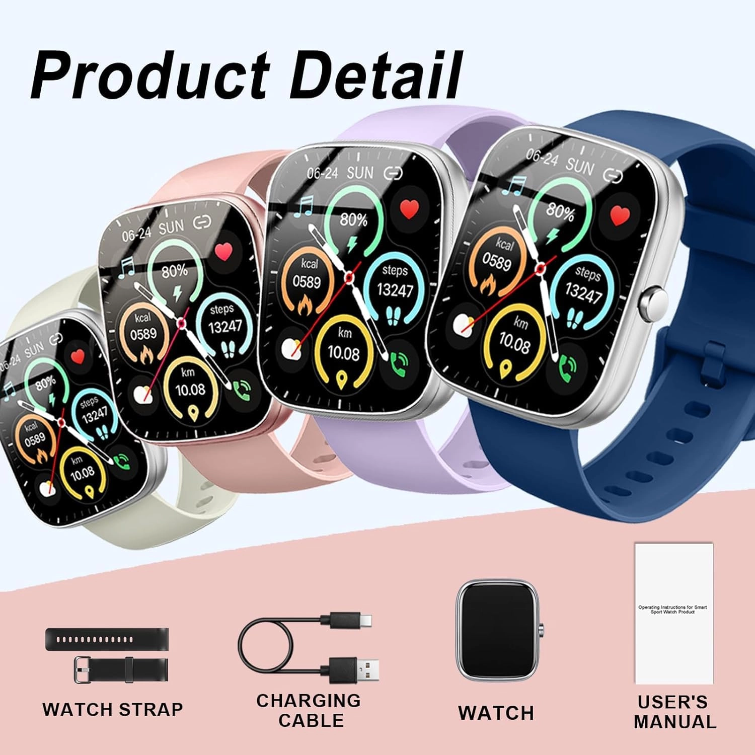 Smart Watch - 1.96"