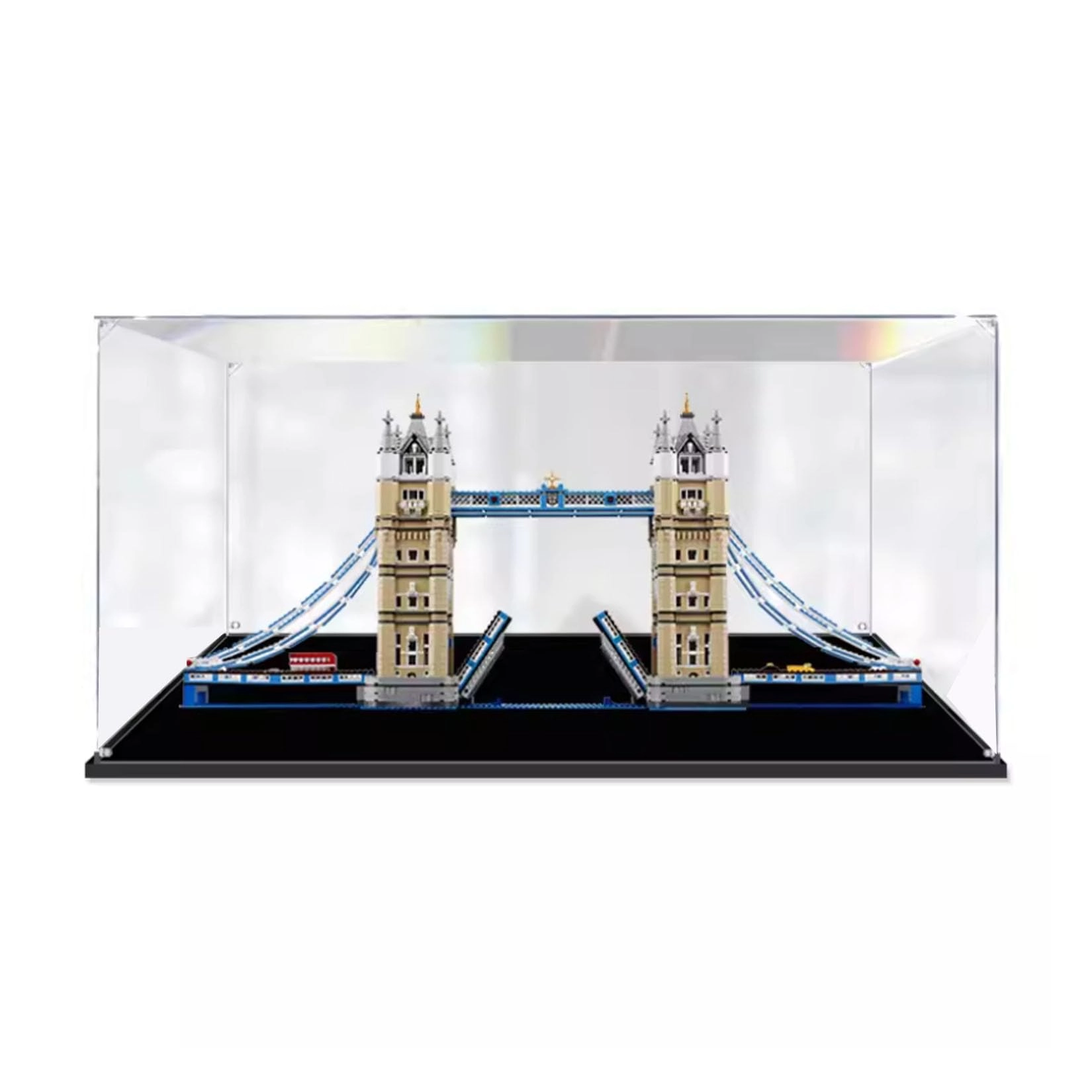 HALFS Acrylic Display Case for Lego Creator Tower Bridge 10214