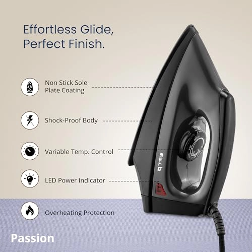 PASSION - 1000W Non-Stick Soleplate