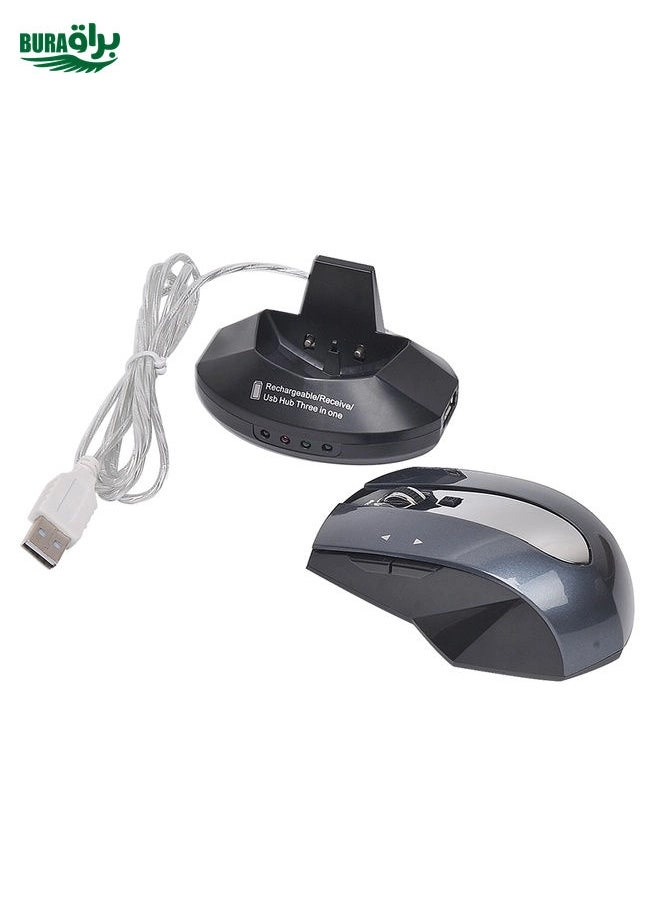 MZ-011 Rechargeable Optical Mouse - Wireless