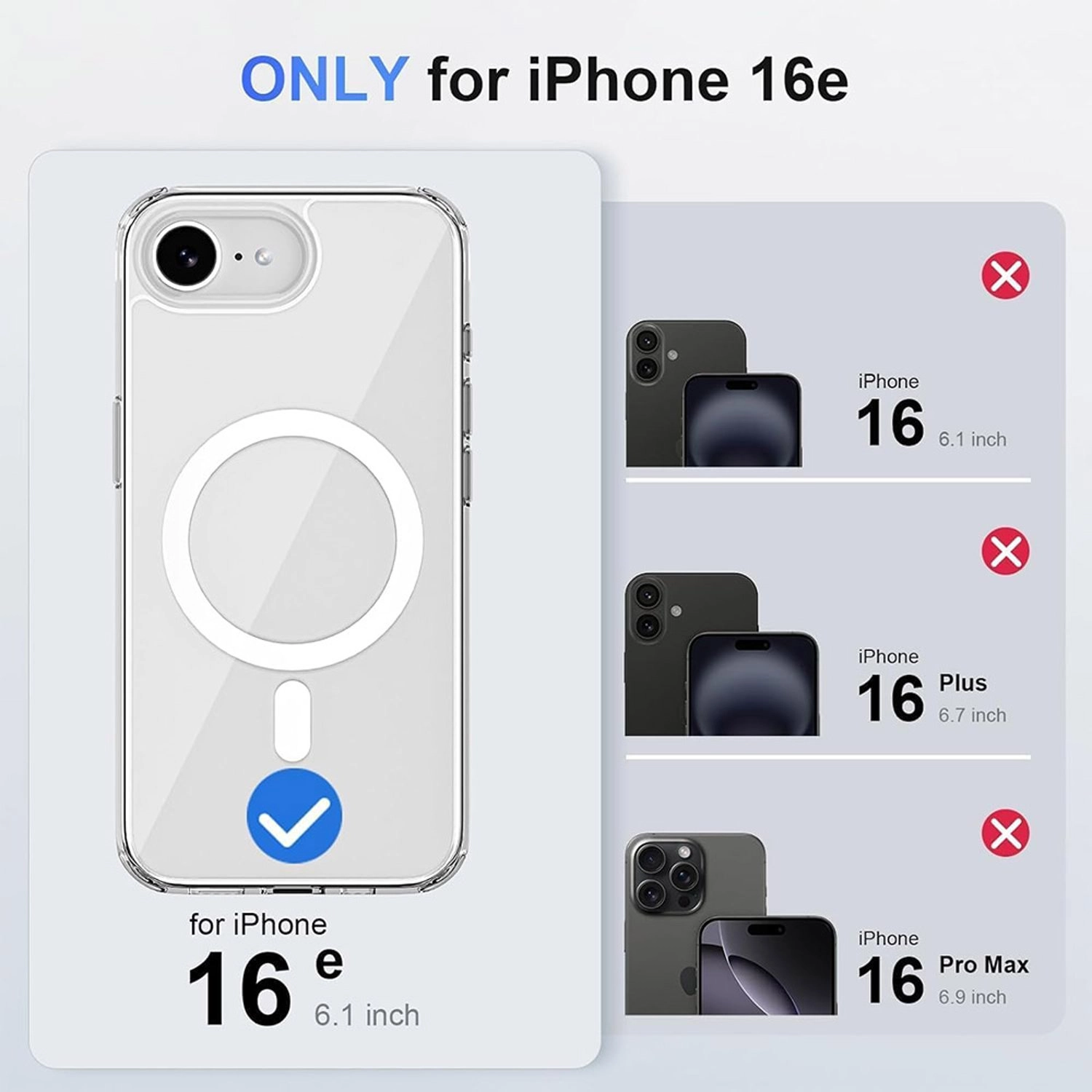 Clear Case for iPhone 16