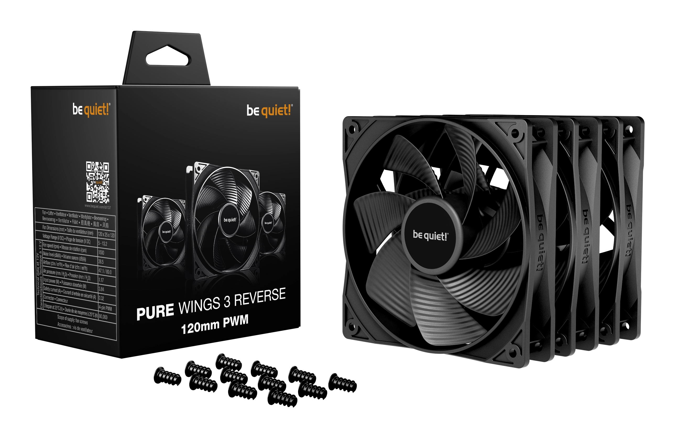 Pure Wings 3 - 1 fan 120mm
